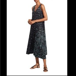 VINCE | Vince Floral Asymmetrical Shift Dress reg. $395